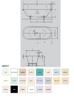 Kaldewei vana Ambiente Classic duo oval 180x80x43 cm, č. 111G, otvor pro madlo 291210110001